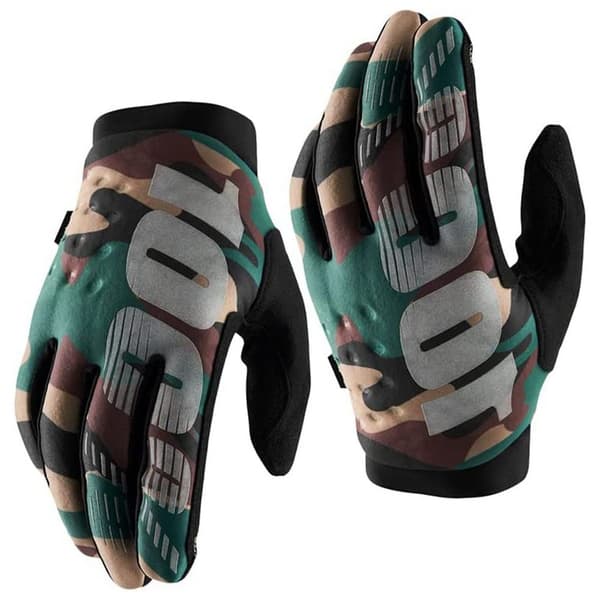 100percent Lange Handsker Brisker Sort S Mand