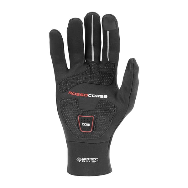 Castelli Pitkät Käsineet Perfetto Ros Goretex Infinium Musta XL Nainen