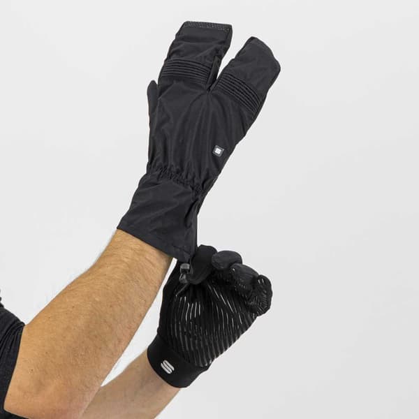 Sportful Långa Handskar Lobster Svart 2XL Man
