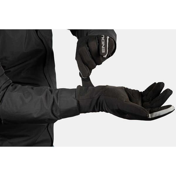 Endura Lange Handsker Deluge Sort L Mand