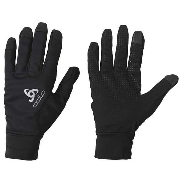 Odlo Lange Handsker Zeroweight Warm Sort 2XS Mand