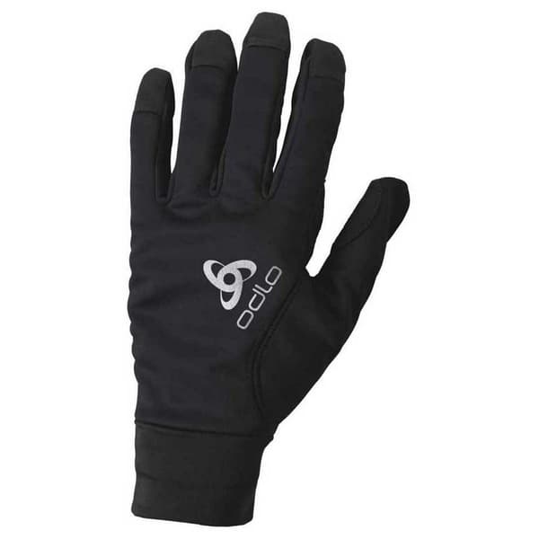 Odlo Lange Handsker Zeroweight Warm Sort 2XS Mand