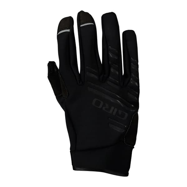 Giro Lange Handsker Cascade Sort L Mand