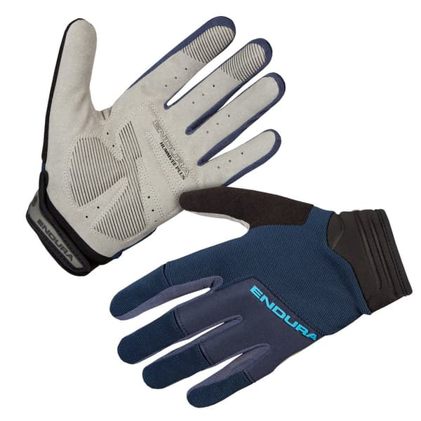 Endura Lange Handsker Hummvee Plus Ii Blå M Mand