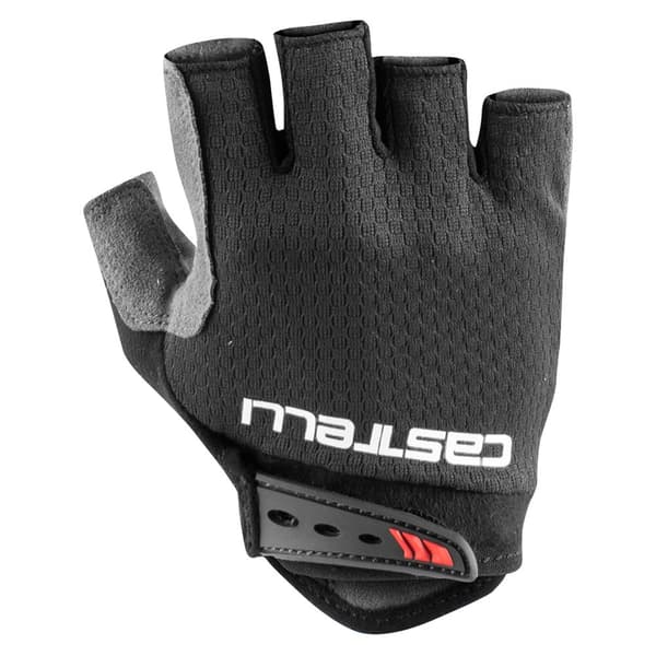 Castelli Handsker Entrata V Sort,Grå 8 Years