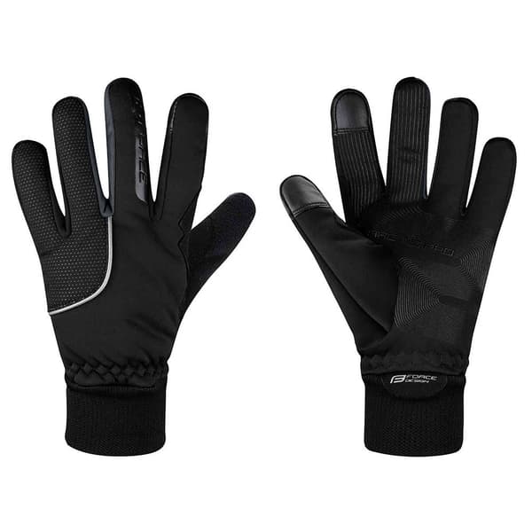 Force Lange Handsker Artic Pro Sort M Mand