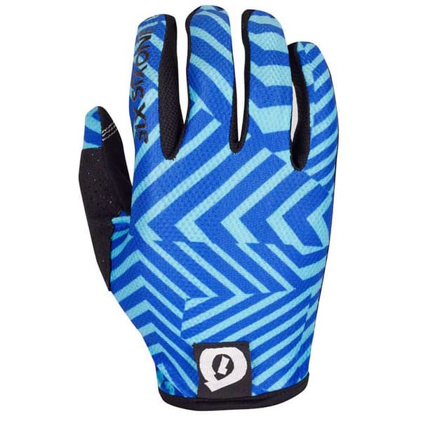Sixsixone Lange Handsker Comp Dazzle Blå M Mand