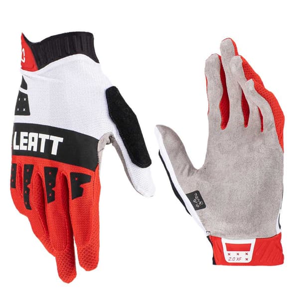 Leatt Långa Handskar Mtb 2.0 X-flow Röd,Vit L Man