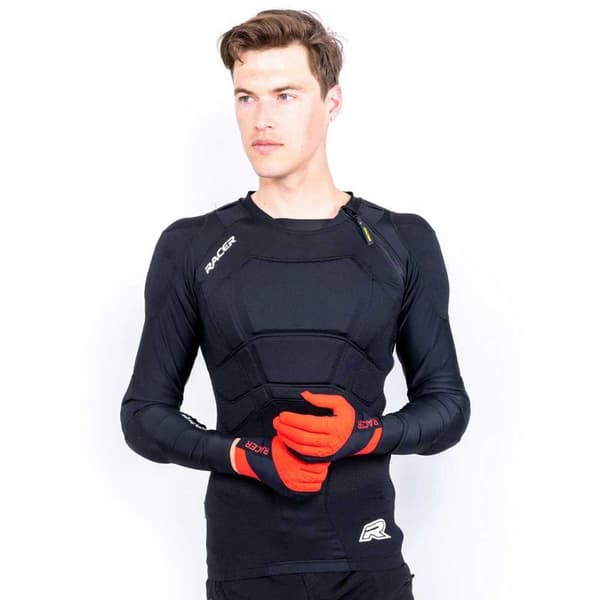 Racer Lange Handsker Light Speed 4 Rød,Sort L Mand