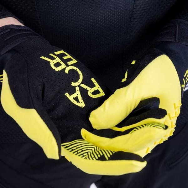 Racer Lange Handsker Light Speed 4 Gul L Mand