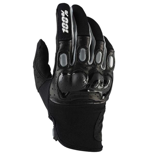 100percent Lange Handsker Derestricted Sort S Mand