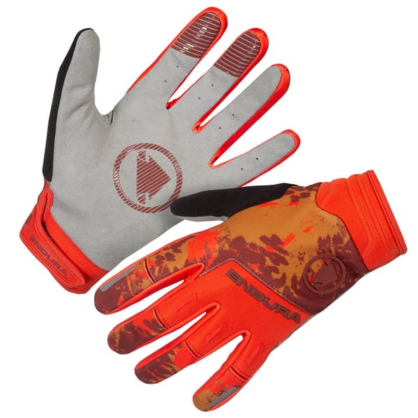 Endura Lange Handsker Singletrack Rød 2XL Mand