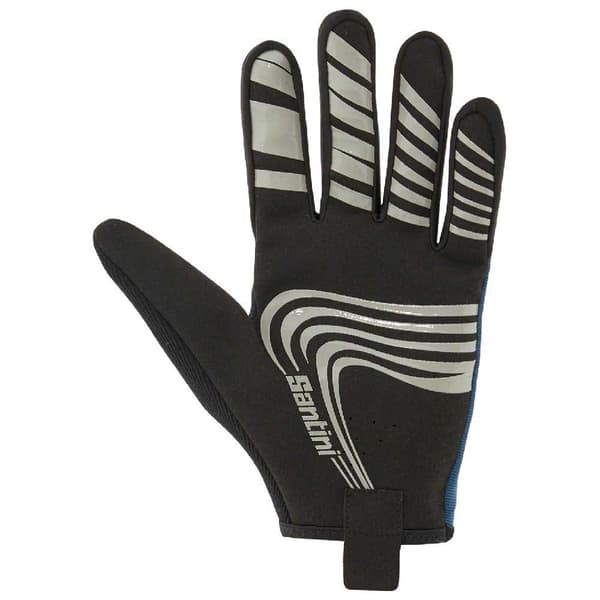 Santini Pitkät Hanskat Mtb Musta XL Mies
