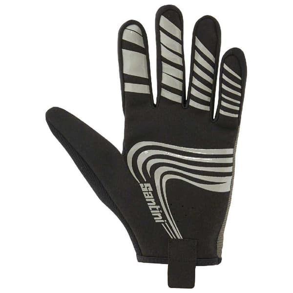 Santini Långa Handskar Mtb Svart XL Man