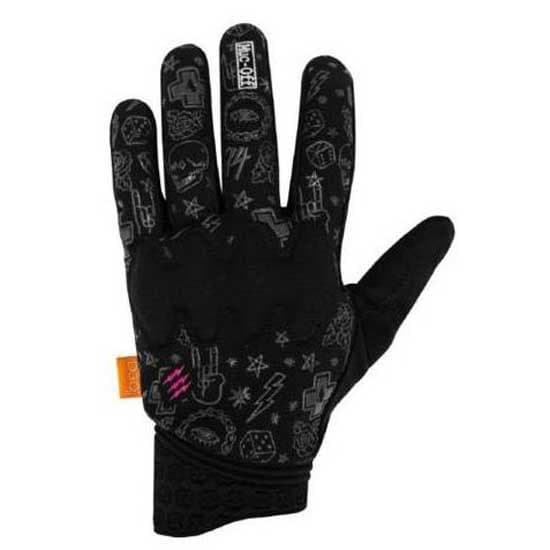 Muc Off Lange Handsker D30 Rider Sort M Mand