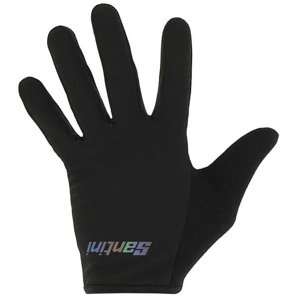 Santini Lange Handsker Classic Sort M Mand