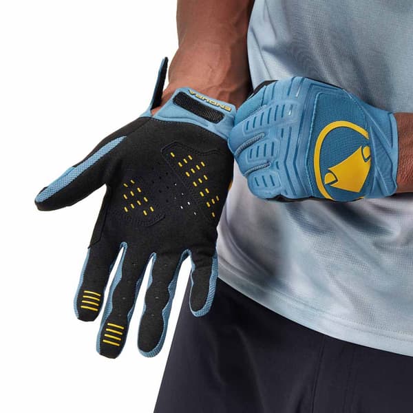 Endura Lange Handsker Singletrack Ii Blå XL Mand