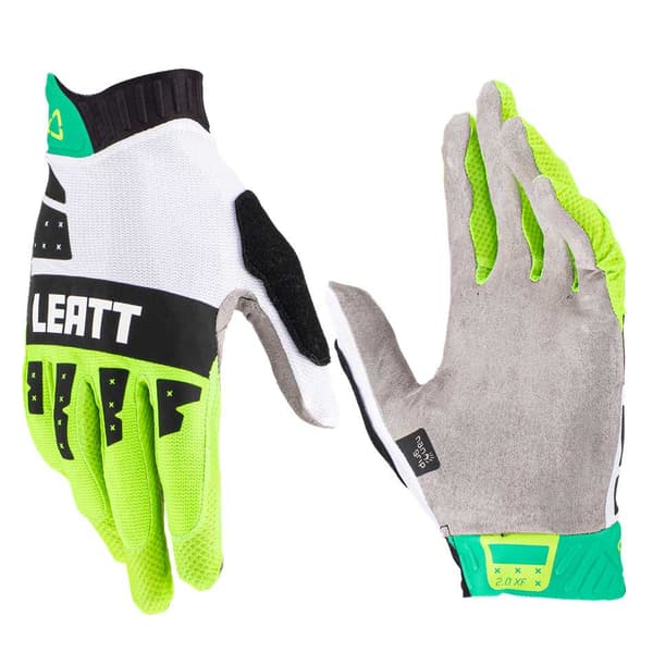Leatt Lange Handsker Mtb 2.0 X-flow Grøn,Hvid S Mand