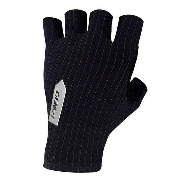 Q36.5 Korte Sommerhandsker Pinstripe Sort M Mand
