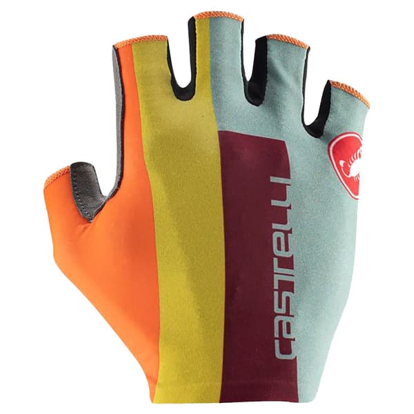Castelli Korte Handsker Competizione 2 Grøn,Gul 2XL Mand