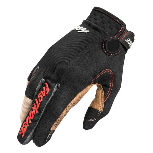 Fasthouse Lange Handsker Ronin Ridgeline Sort M Mand