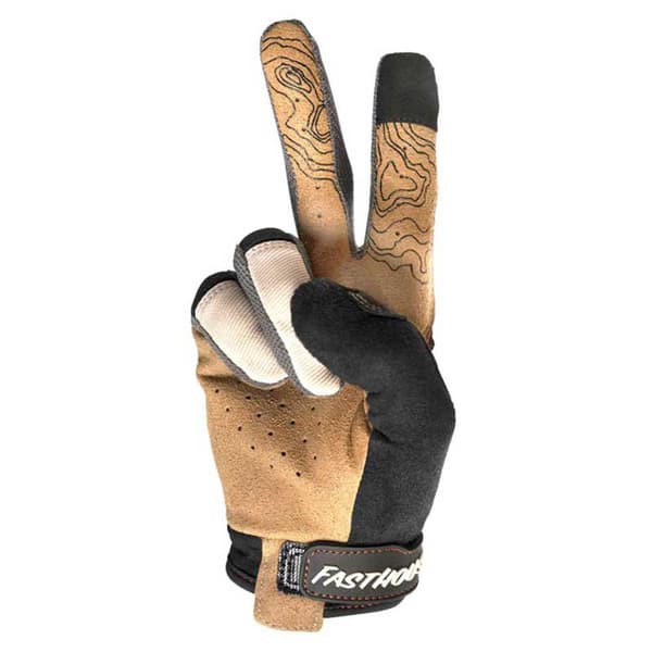 Fasthouse Lange Handsker Ronin Ridgeline Sort M Mand
