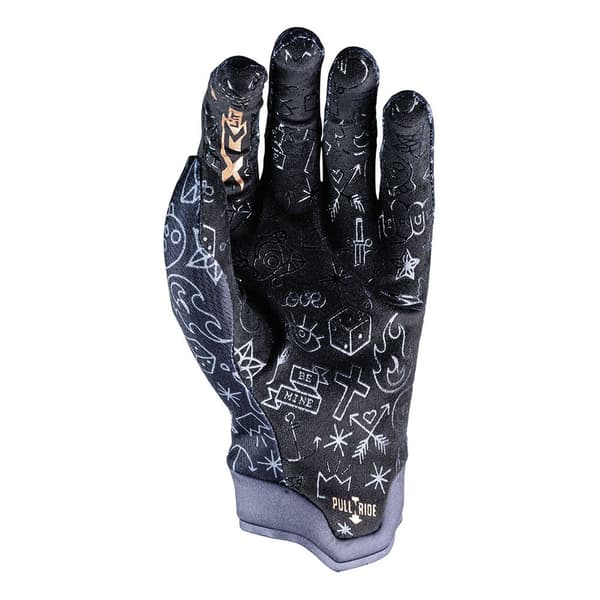 Five Xr Lite Tattoo Långa Handskar Svart 2XL Man