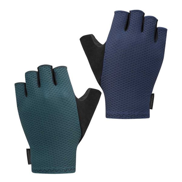 Shimano Gravel Fingerløse Handsker Grøn,Blå S Mand
