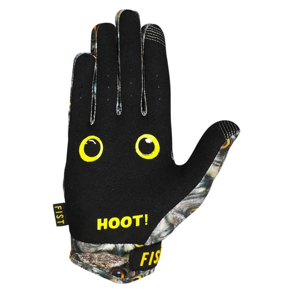 Fist Owls That Käsineet Harmaa M Mies
