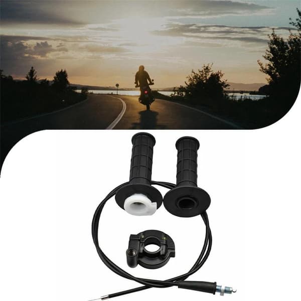 3st/set motorcykel gasreglage handtag för 7/8 tum stick typ smutscykel