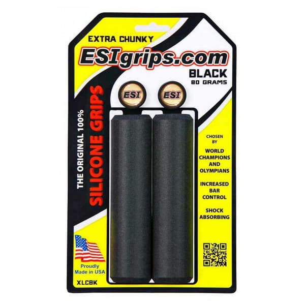 Esigrips Ohjaustanko Extra Chunky Musta