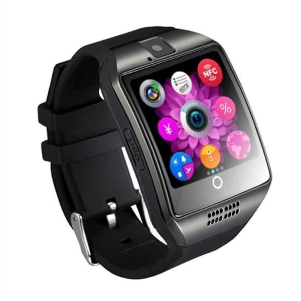 Smartwatch - RUNACC - Q18 - Svart - Unisex - Vuxen