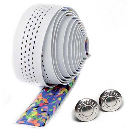 Cinelli Handtag Tejp Tape Caleido Multidensity Vit