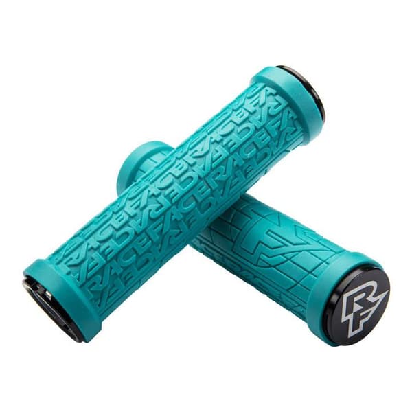 Race Face Ohjaustangon Kahvat Grippler Sininen 33 mm