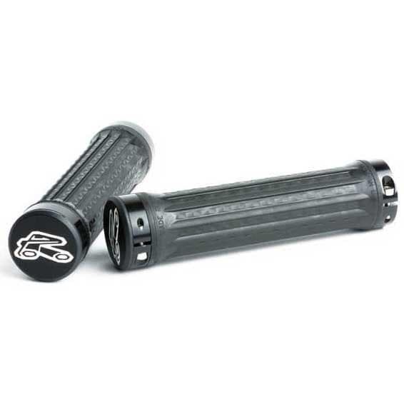 Renthal Ohjaustanko Traction Lock On Ultra Tacky Harmaa