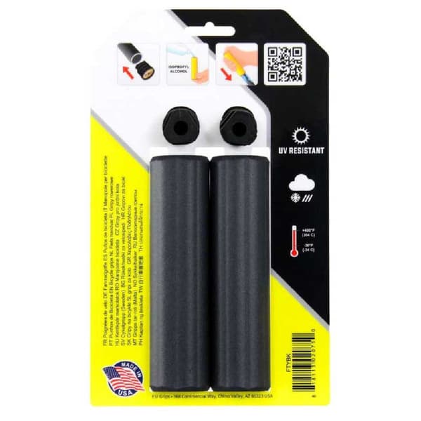 Esigrips Greb Fatty´s Sort 130 / 130 mm