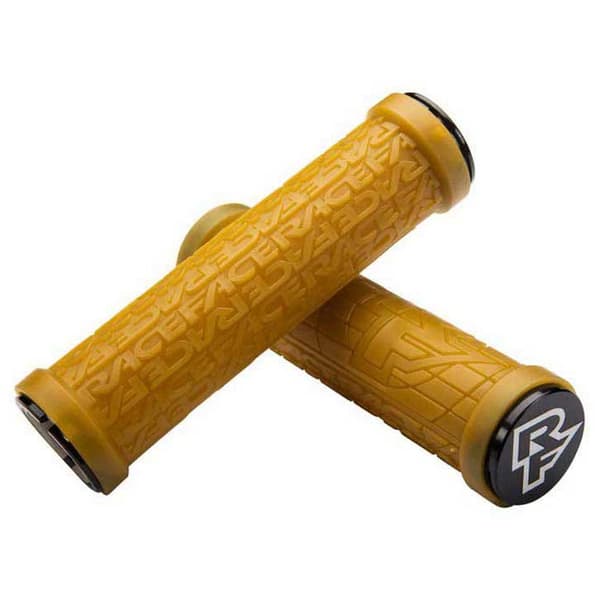 Race Face Ohjaustangon Kahvat Grippler Keltainen 33 mm