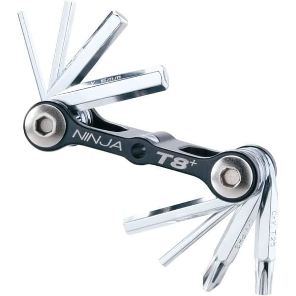 Topeak Ninja Toolbox T8 Unisex Adult Toolbox, svart, 12 - 20190277