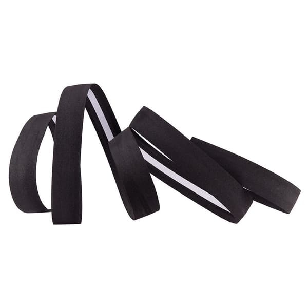 2 Rullar Cykelstyre Anti-Slip Tejp Tape Styre Wrap Strap - Svart