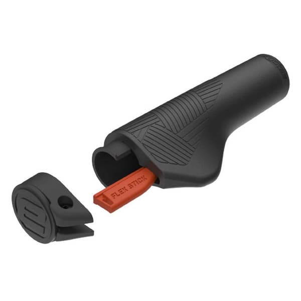 Ergotec Active Flex Styrehandtag Svart 135 mm