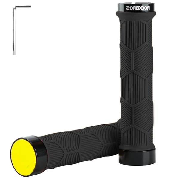 Rockbros 40720007001 Sykkelgrep med reflektor - Svart