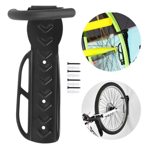 LeDivil-cykelställ Vägghängare Vertikal förvaringskrok Displayställ Lätt att hänga/ta loss (ingen fast modell)