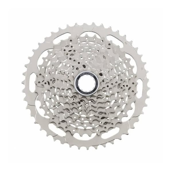 Kassett VTT - Shimano - Deore M4100 - 10 växlar - 11-46 tänder - Grå