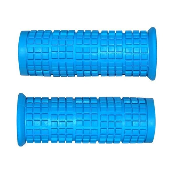 Ljusblått roterande cykelhandtag 22mm 85mm - Cykelfärger - Gripshift-typ - Blandad mountainbike för vuxna