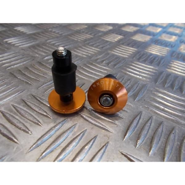 orange set med platt spets styrdiameter 22 mm motorcykel skoter universell anpassningsbar fyrhjuling