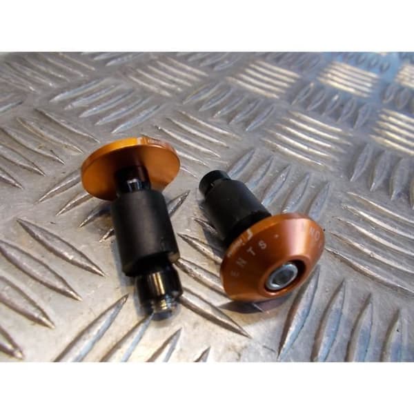 orange set med platt spets styrdiameter 22 mm motorcykel skoter universell anpassningsbar fyrhjuling