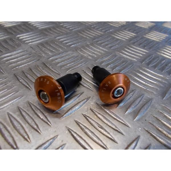 orange set med platt spets styrdiameter 22 mm motorcykel skoter universell anpassningsbar fyrhjuling