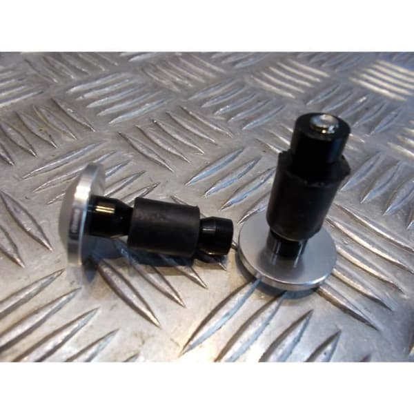platt silver aluminium gavel set styret diameter 22 mm motorcykel skoter universell anpassningsbar quad