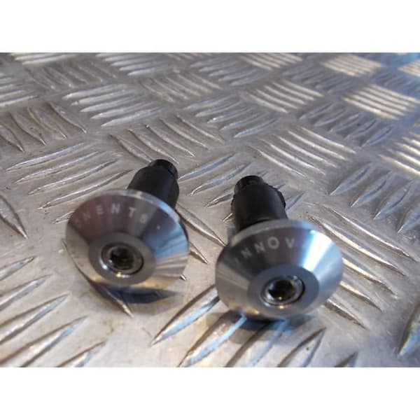 platt silver aluminium gavel set styret diameter 22 mm motorcykel skoter universell anpassningsbar quad