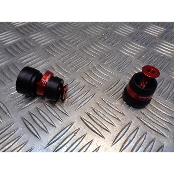styreändsats lightech devil serie aluminium röd multifabrikat motorcykel KTM304ROS bihr 42.116045